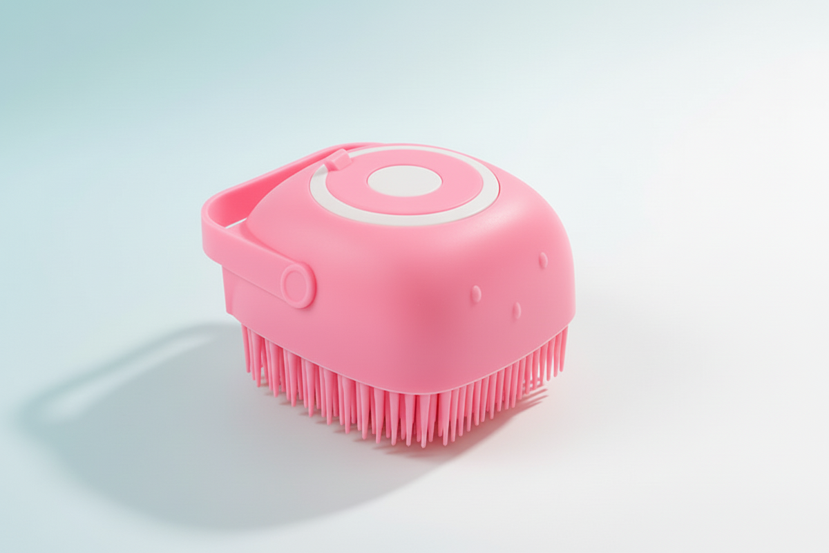 מברשת הרחצה לכלב